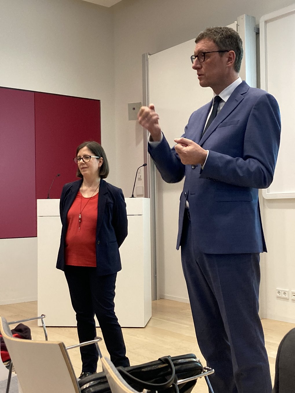 Institute Visit by the Max Planck Society’s President-Elect